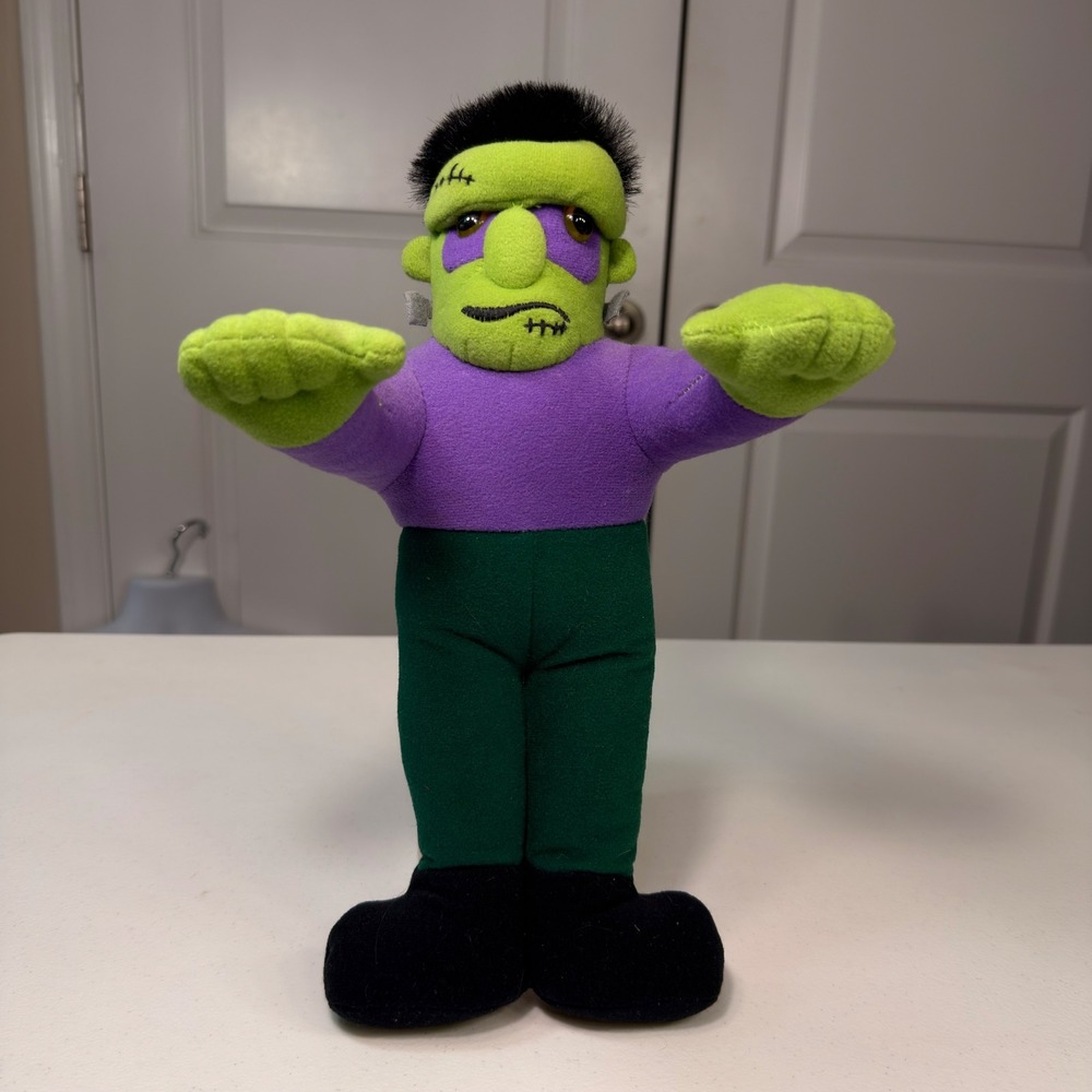 Vintage 1983 Dakin Frankenstein Plush 13" Halloween Monster Stuffed Doll